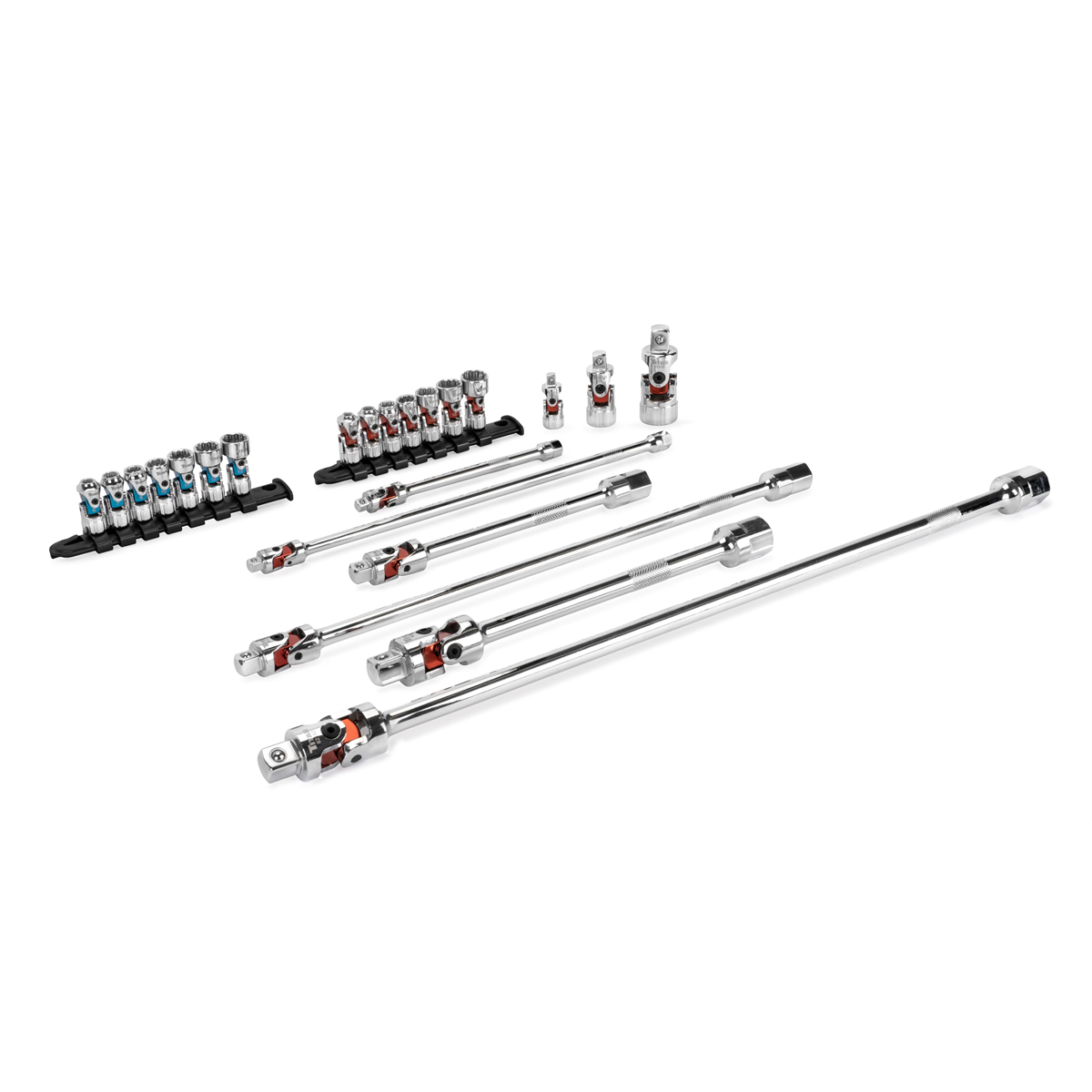Titan 23 pc. Auto-Flex&trade;ï¿½ Socket and Extension Set