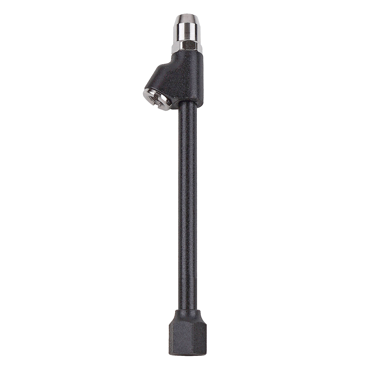 TMR Straight & Angled Air Chuck - Black Coated, Lock-On, Closed, 7.0"