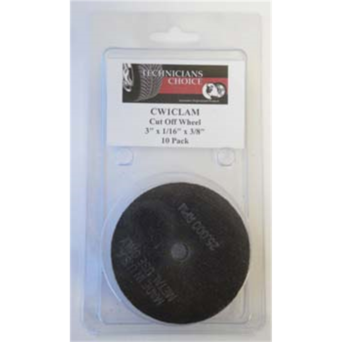 Tire Mechanic's Resource 3" x 1/16" x 3/8", USA Made (Clamshell Packaged)