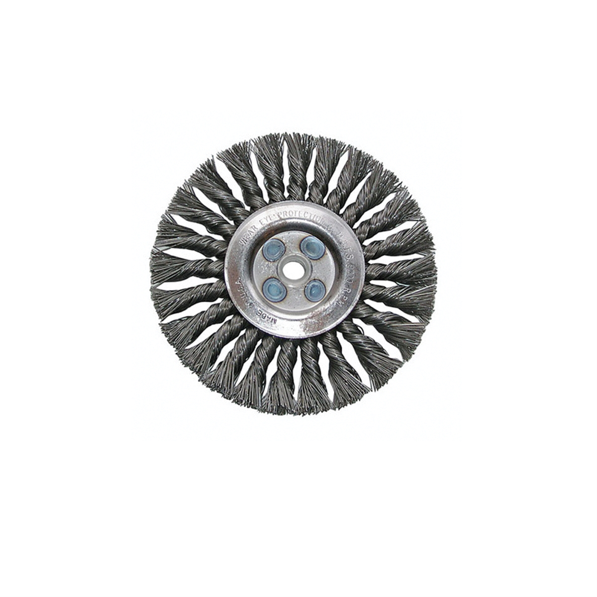 Tire Mechanic's Resource Knotted Wire Wheel with Arbors