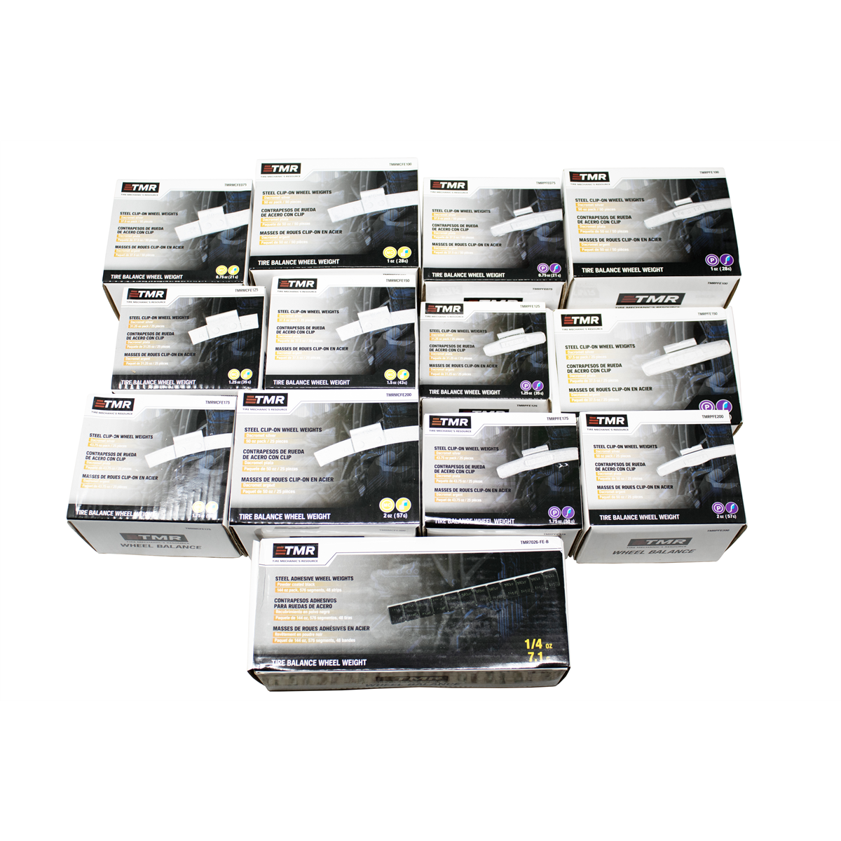 Tire Mechanic's Resource Standard Tmr Wheel Weight Starter Kit