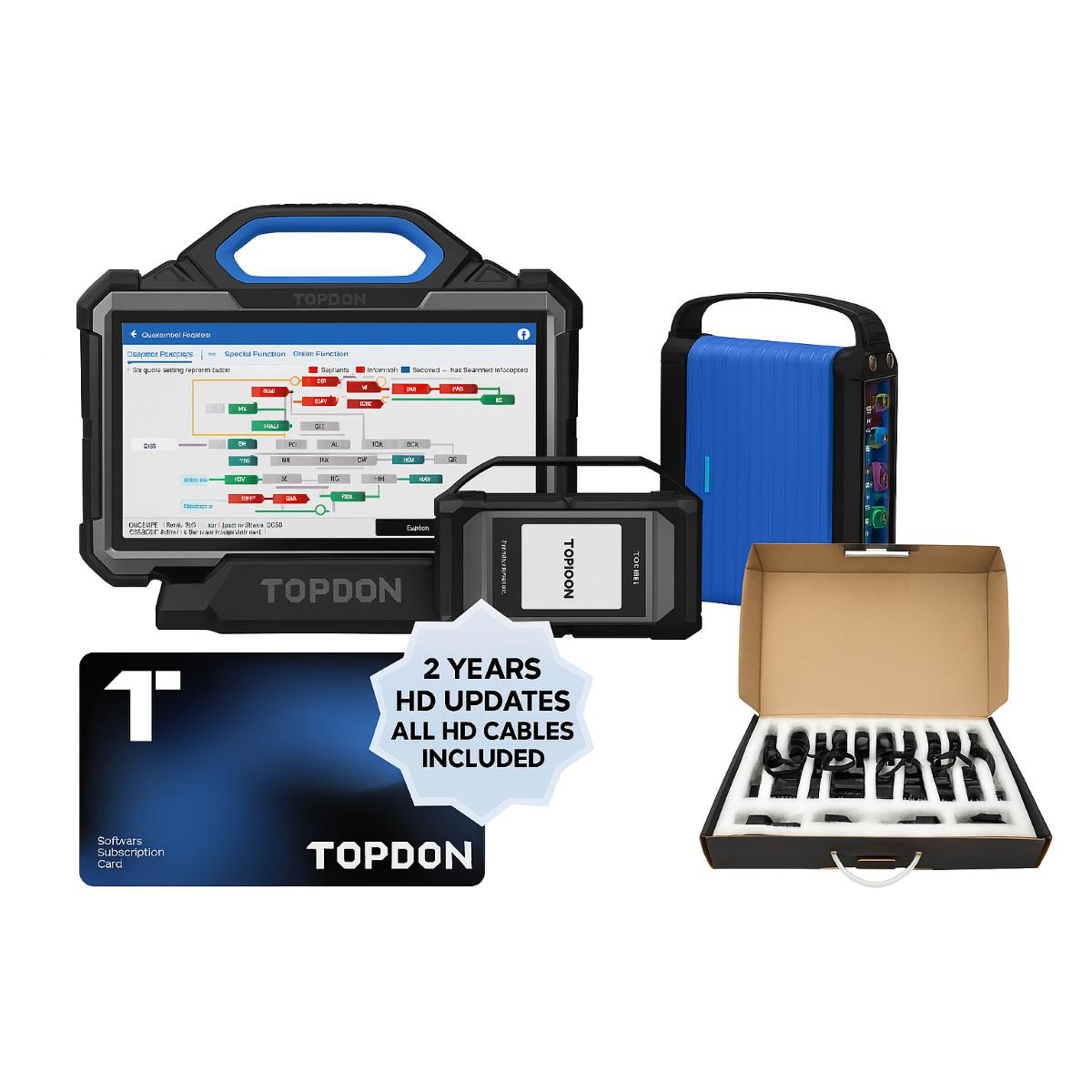 TopDon Phoenix Max with Scope & HD Kit