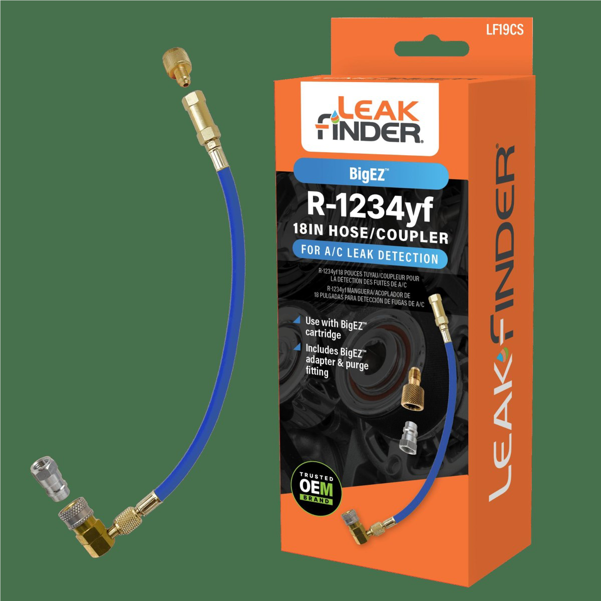 Tracer Products BigEZ R-1234yf 18 Inch Hose/Coupler