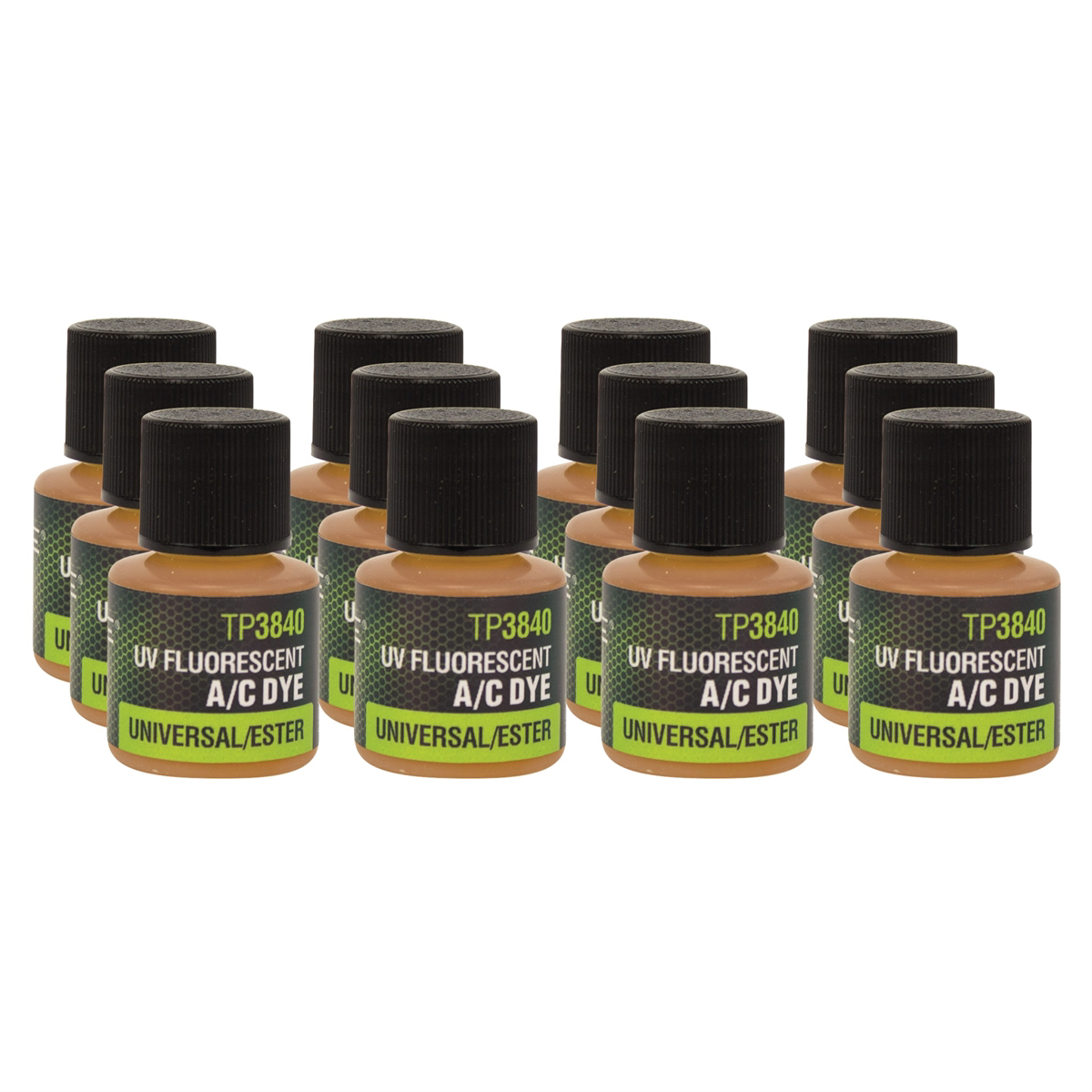 Tracer Products 1/4 Oz Bottles Universal/ester A/c Dye 12 Pack
