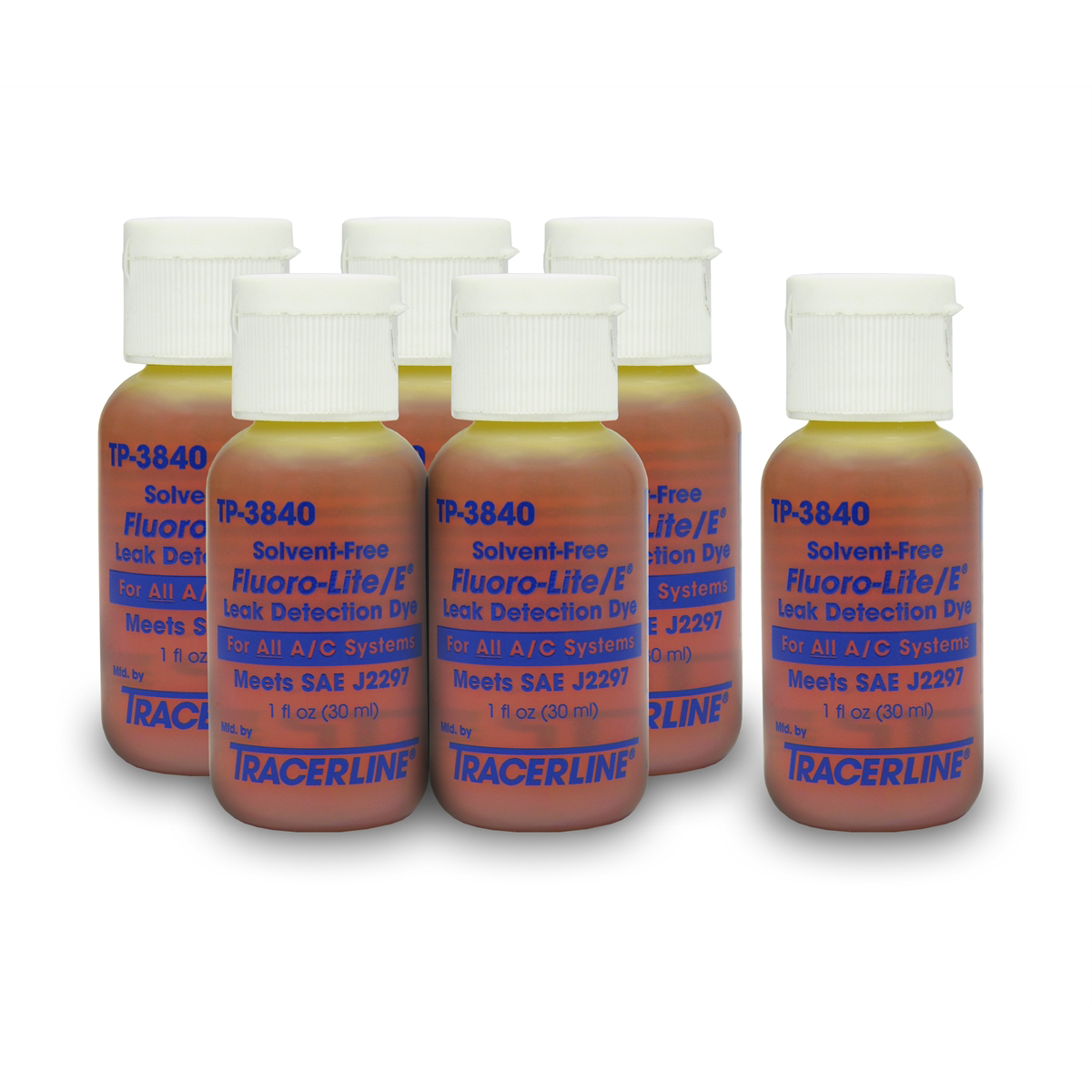 Tracer Products UNIVERSAL A/C DYE 6-1OZ BOTTLES