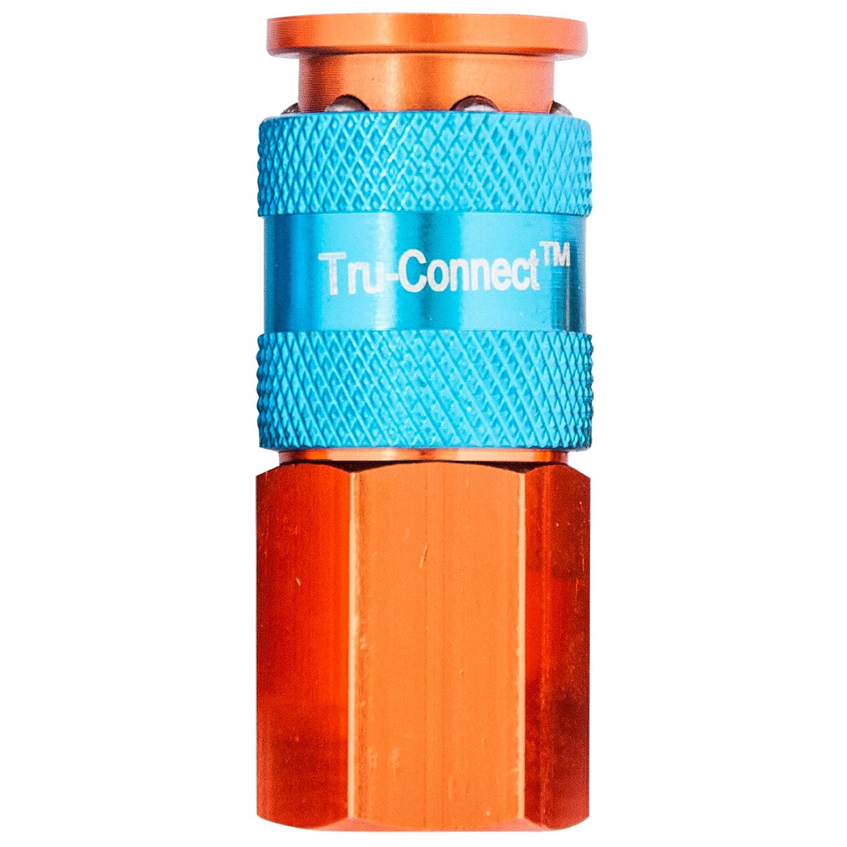 Plews Edelmann 1/4" Orange Coupler