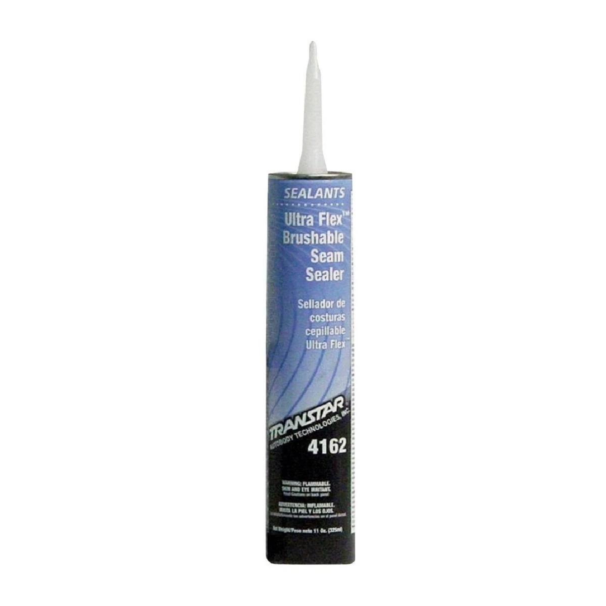Transtar Autobody Products 4162 - Ultra Flex Brushable Seam Sealer - 11 oz Cartridge - Gray - Liquid