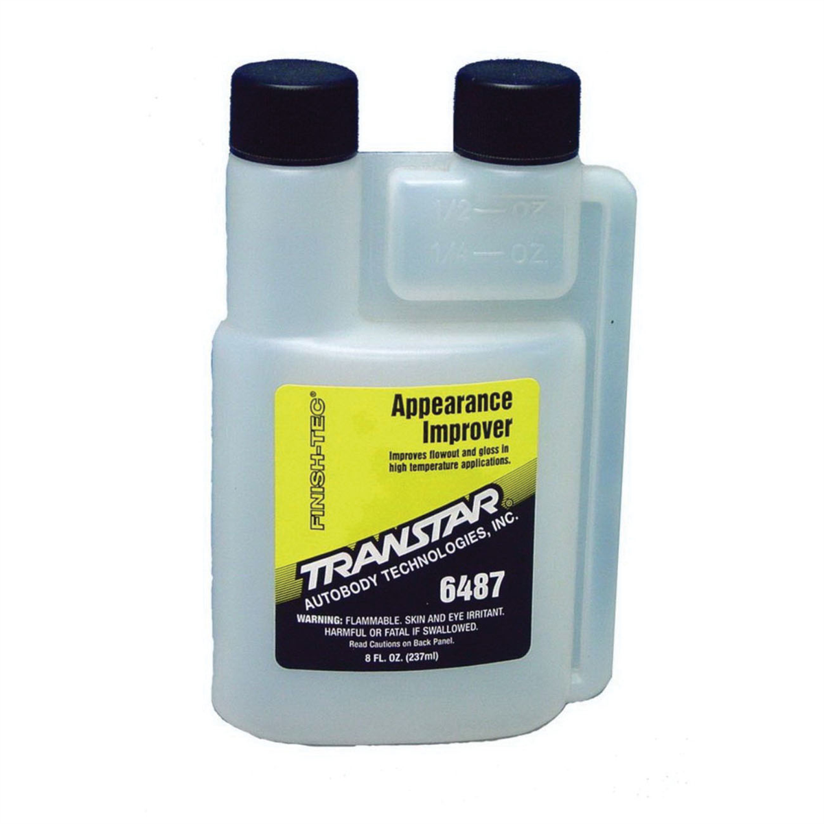 Transtar Autobody Products 6487 - Appearance Improver - 8 oz Twin Neck Bottle - Clear - Liquid