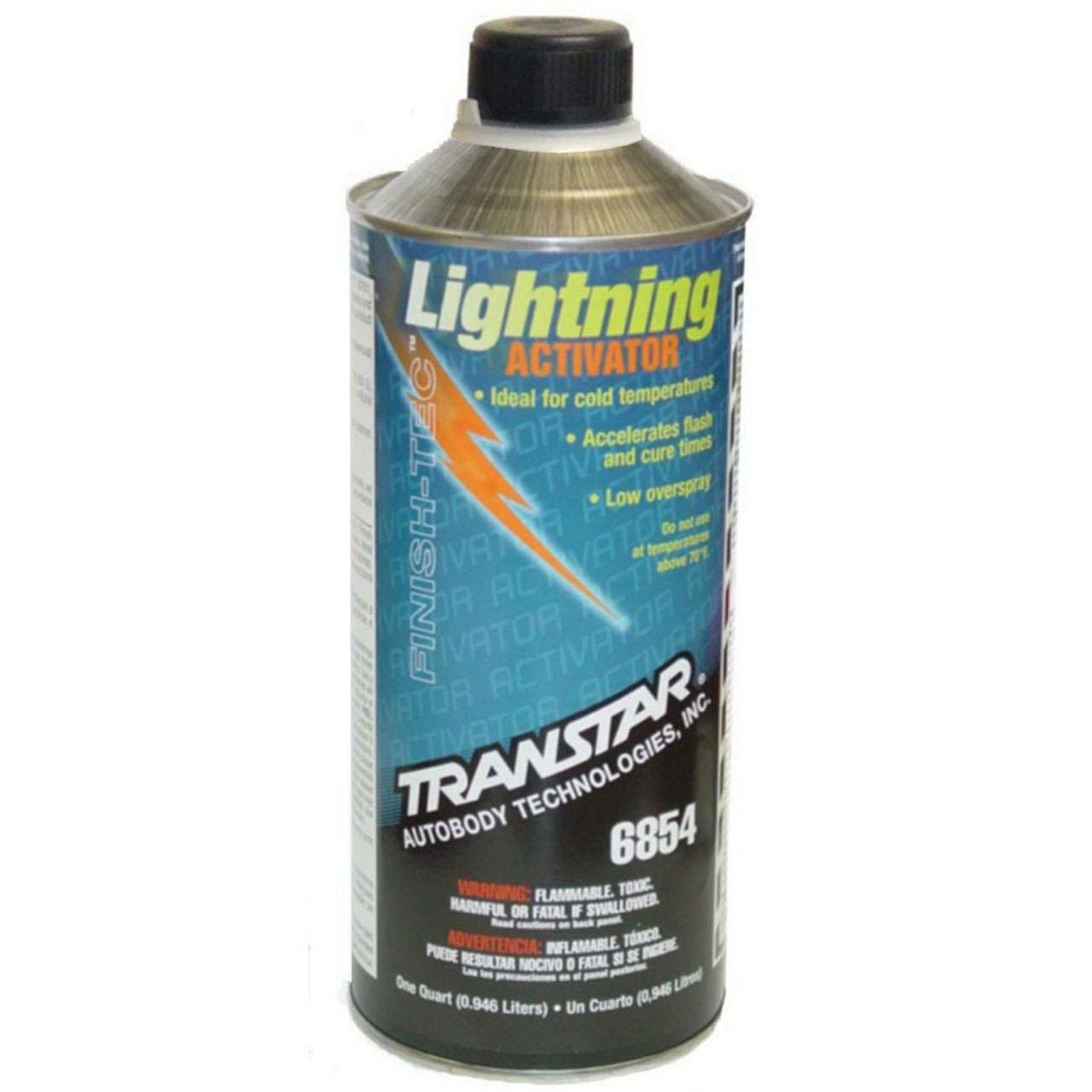 Transtar Autobody Products 6854 6800 Series Lightning Activator, 1 qt Can, Clear, Liquid