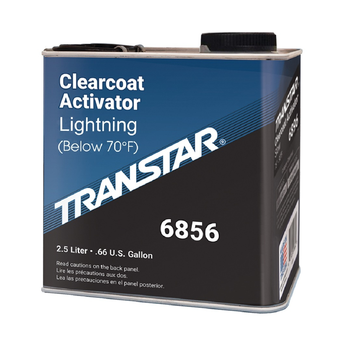 Transtar Autobody Products 6856 - 6800 Series Fast Lightning Clear Coat Activator - 2.5 L - Clear - Liquid