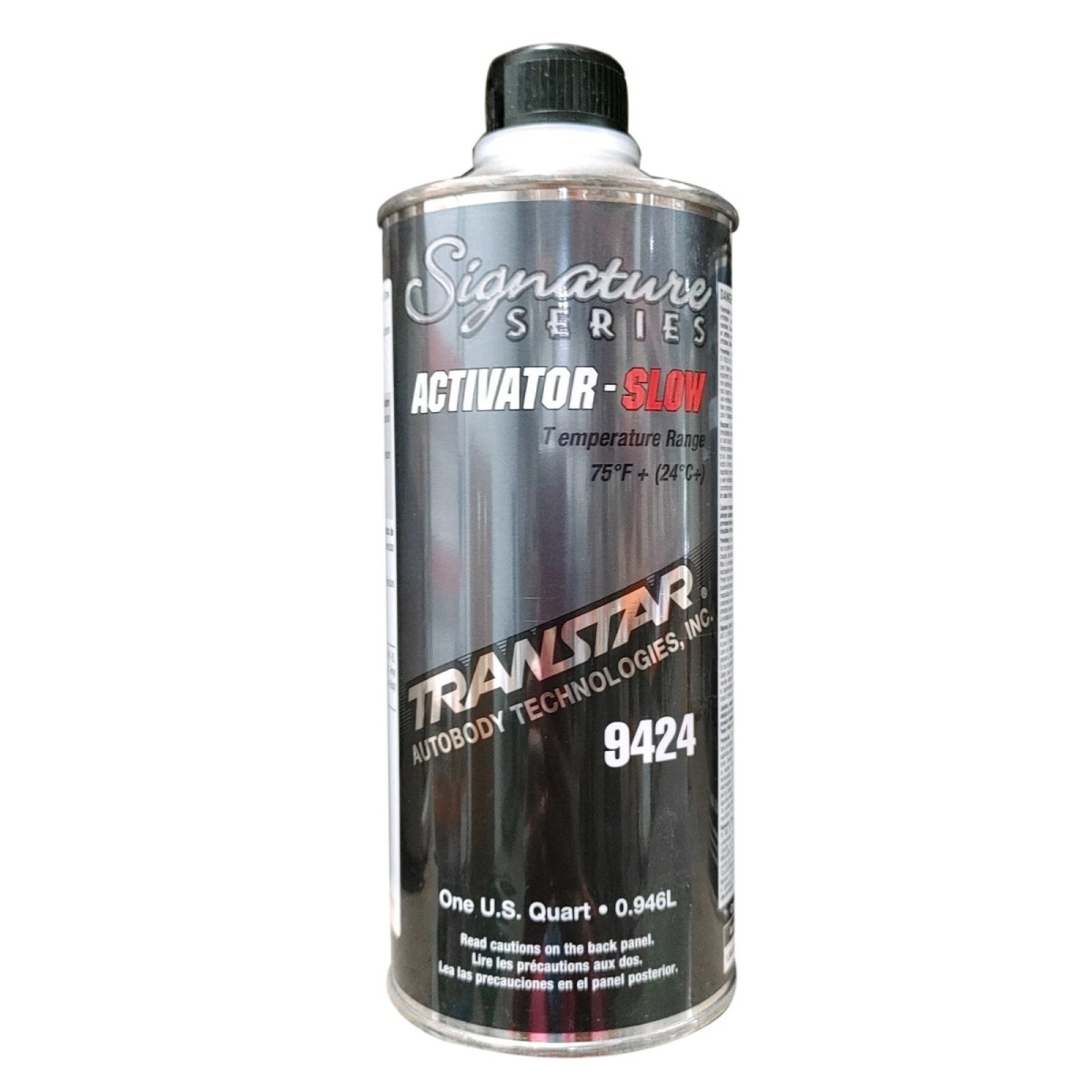 Transtar Autobody Products 9424 - Signature Series Slow Clearcoat Activator - 1 qt - Clear - Liquid
