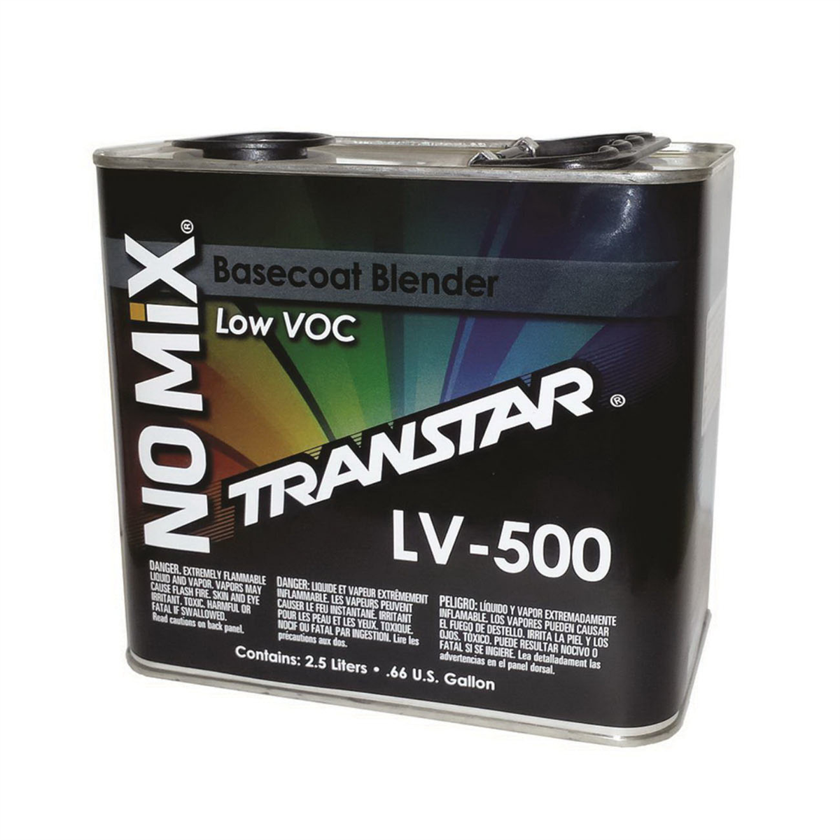 Transtar Autobody Products LV-500 - No Mix Low VOC Basecoat Blender - 2.5 L Can - Clear