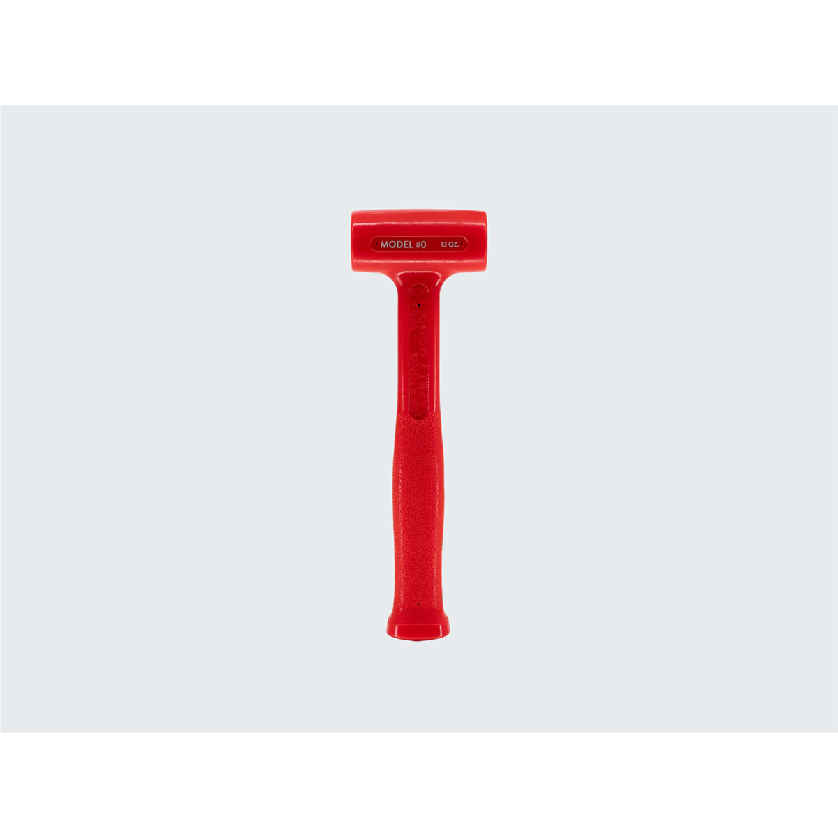 Trusty Cook Inc. 13 oz Soft Face Dead Blow Hammer - Model 0 - Red