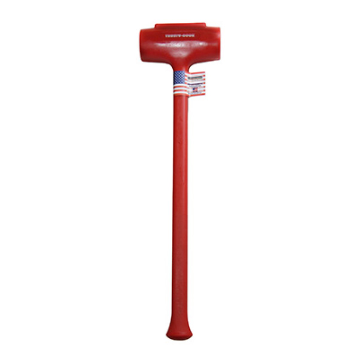 Trusty Cook Inc. 10.5 lb Dead Blow Hammer Sledge Hammer - Model 12 - Red