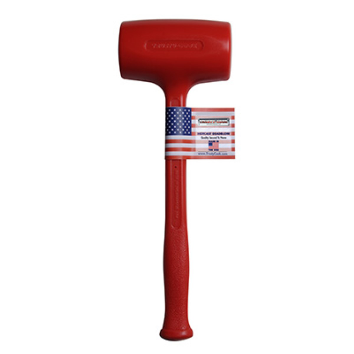 Trusty Cook Inc. 53 oz Soft Face Dead Blow Hammer - Model 4 - Red