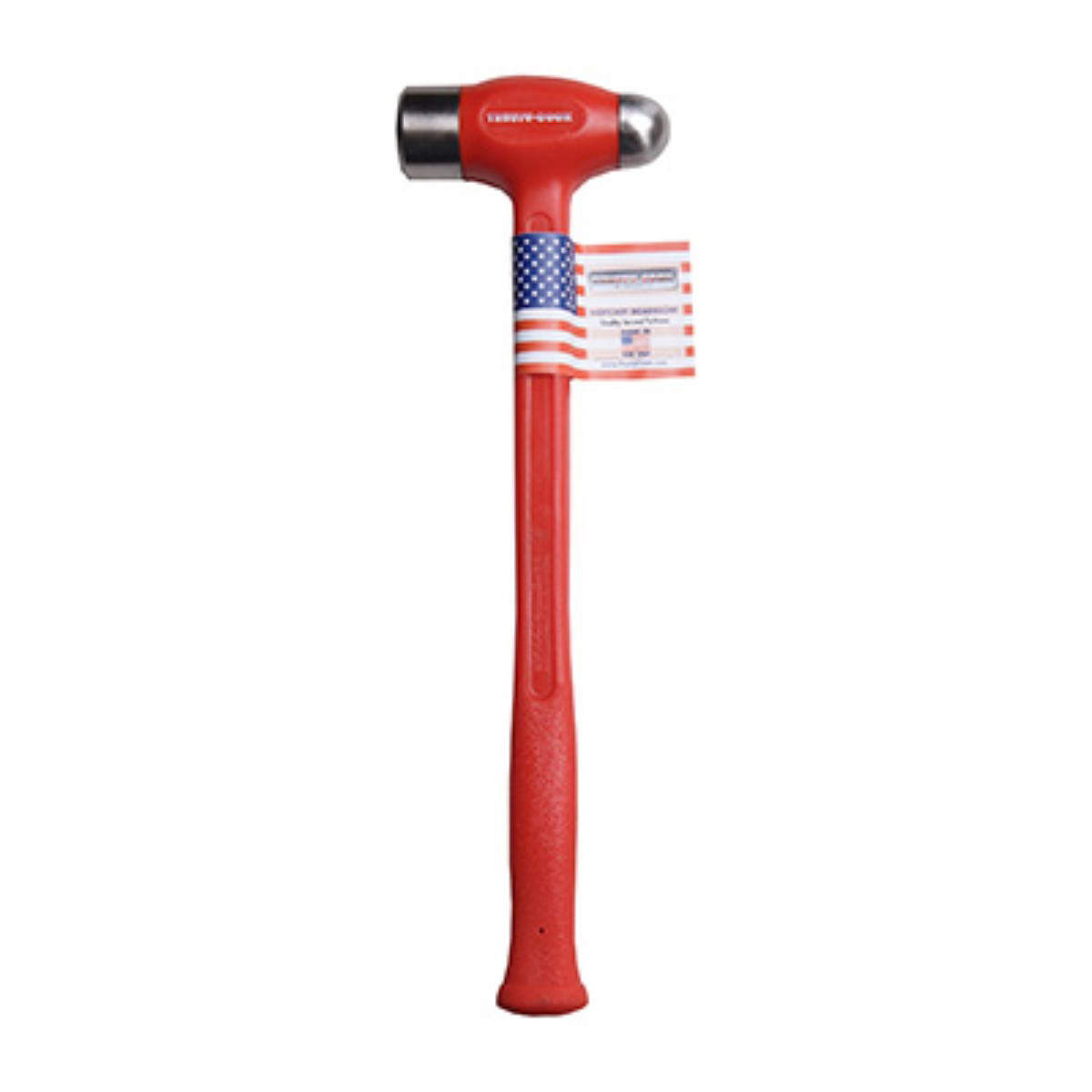 Trusty Cook Inc. 50 oz Ball Peen Dead Blow Hammer - Model TC50BP - Red