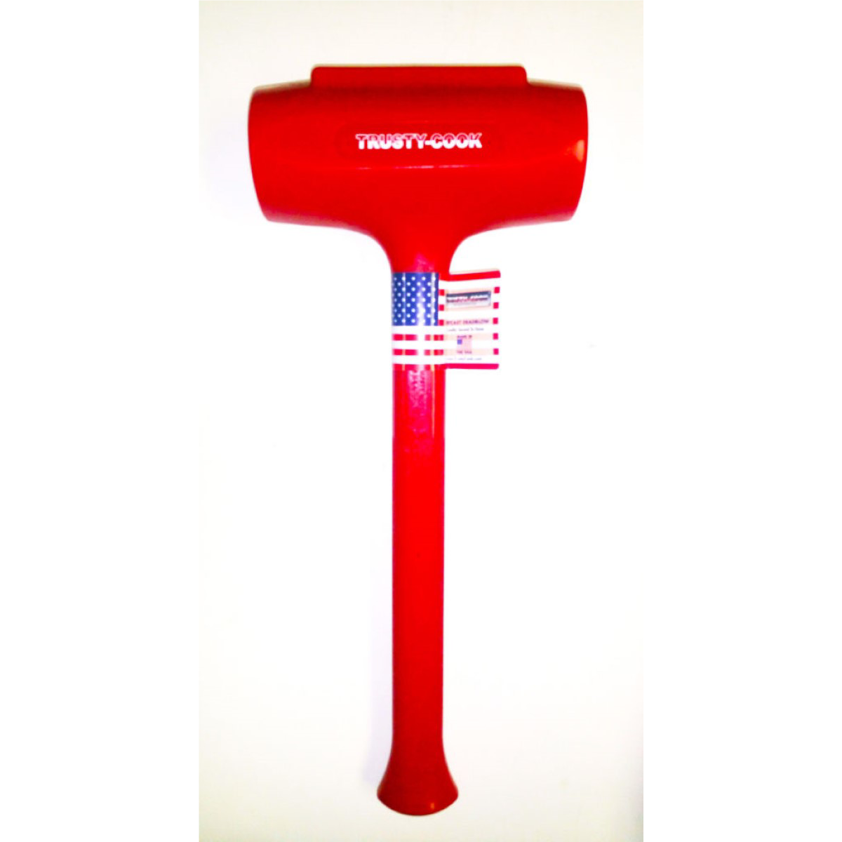 Trusty Cook Inc. Mini-max Soft Face Sledge Dead Blow Hammer - Model TCMM9 - Red