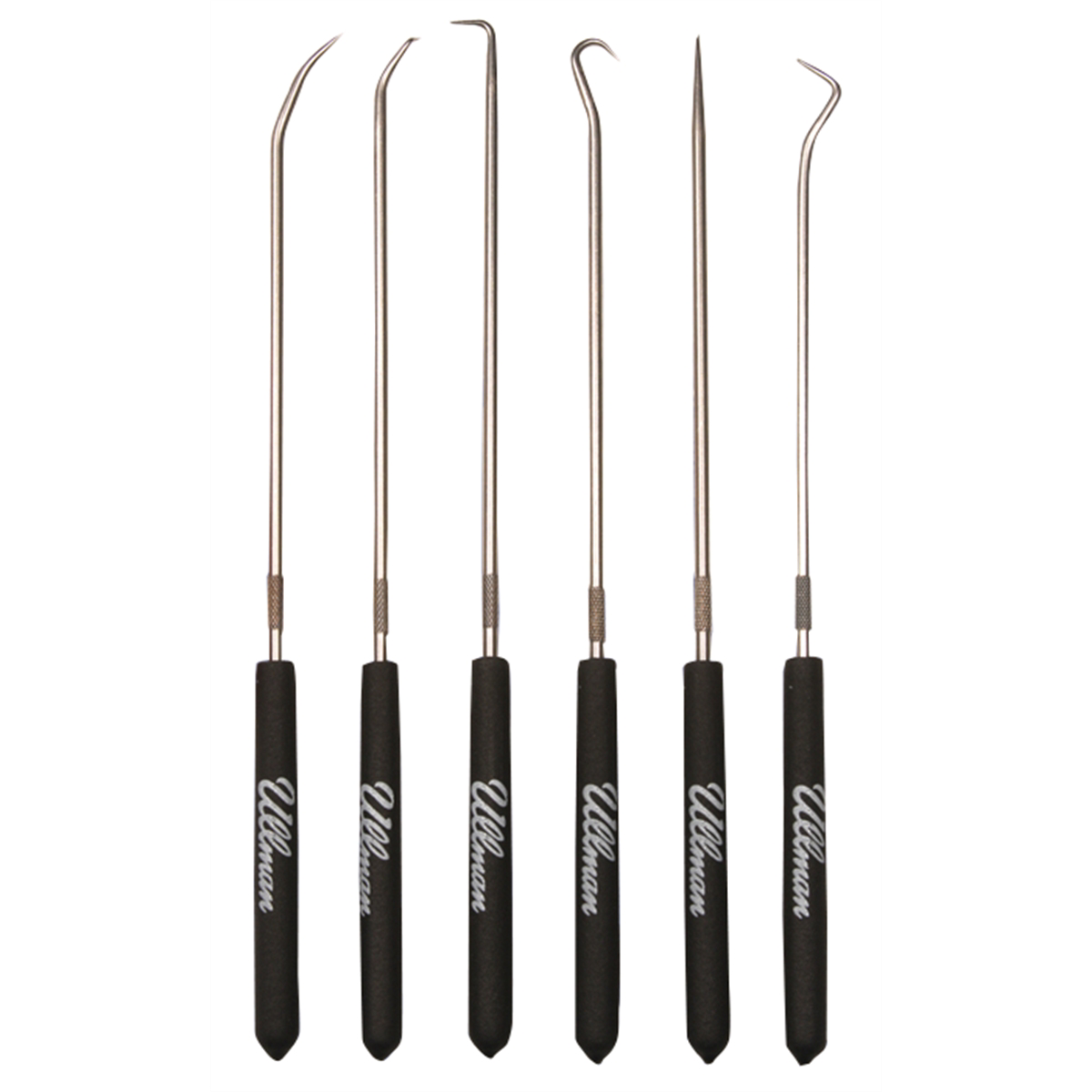 Ullman Devices Corp. 9-3/4" LONG 6 PIECE HOOK & PICK SET