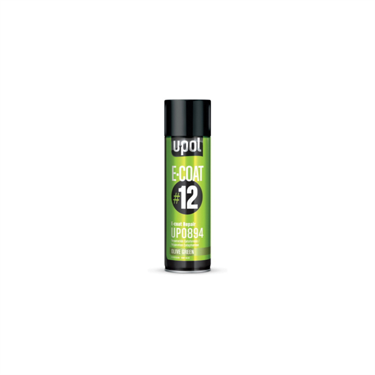 U Pol Products E-COAT#12 UP0895 Repair Aerosol 450 mL Aerosol Can, White, 17 sq-ft Coverage