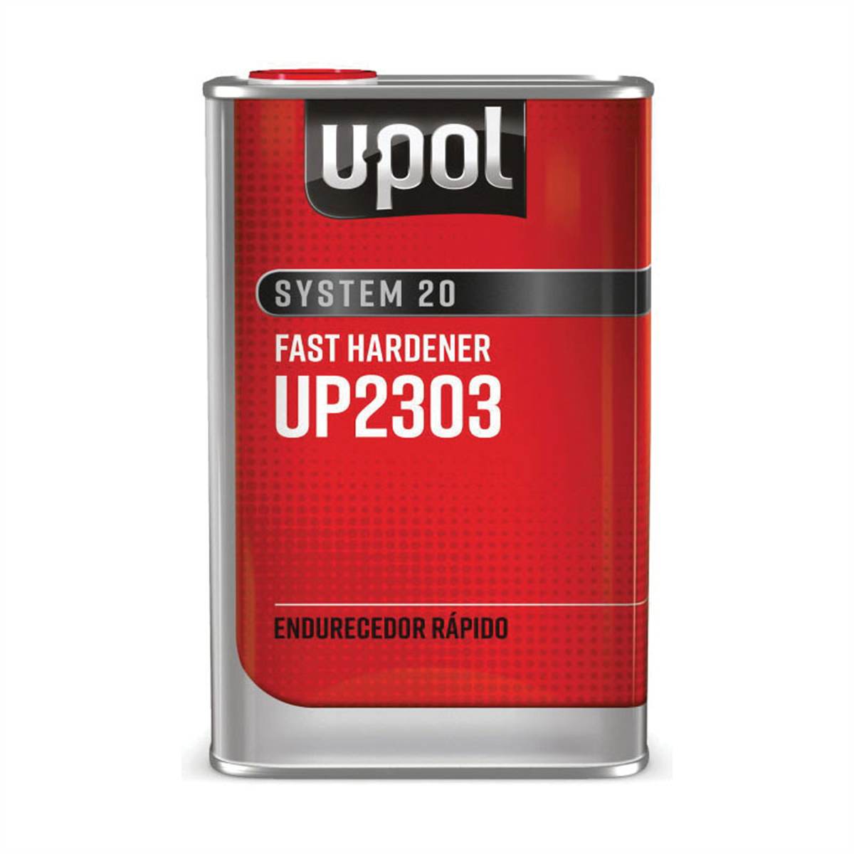 U Pol Products SYSTEM 20 UP2305 National Rule Fast Hardener, 2.5 L Tin, Clear, Liquid, Use With: 2K Primers and Clearcoats