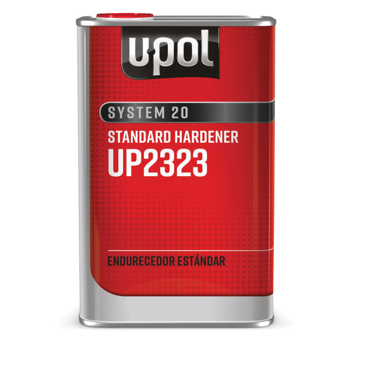 U Pol Products SYSTEM 20 UP2323 National Rule Standard Hardener, 1 Liter Tin, Clear Liquid for 2K Primers and Clearcoats