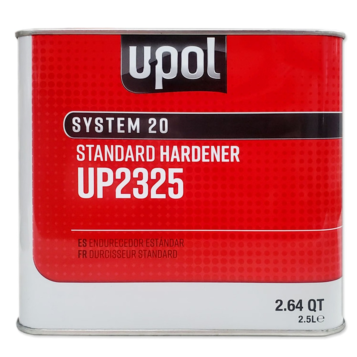 U Pol Products SYSTEM 20 UP2325 National Rule Standard Hardener, 2.5 L Tin, Clear, Liquid