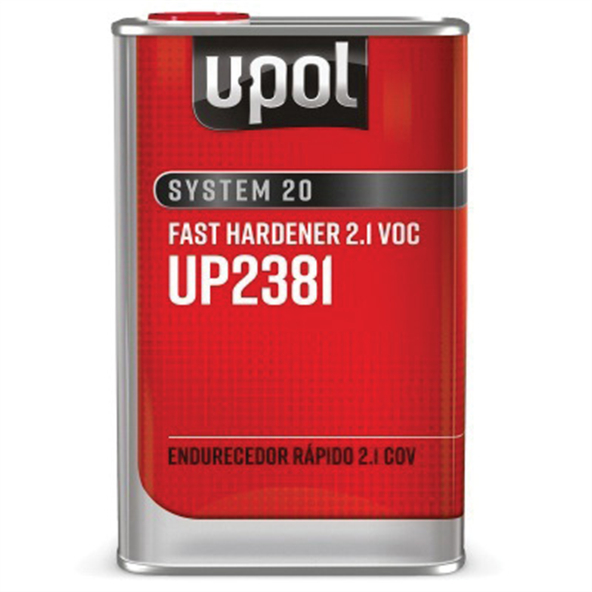 U Pol Products SYSTEM 20 UP2382 Fast Hardener, 2.5 L Tin, Clear, Liquid, Use With: 2.1 VOC 2K Primers and Clearcoats