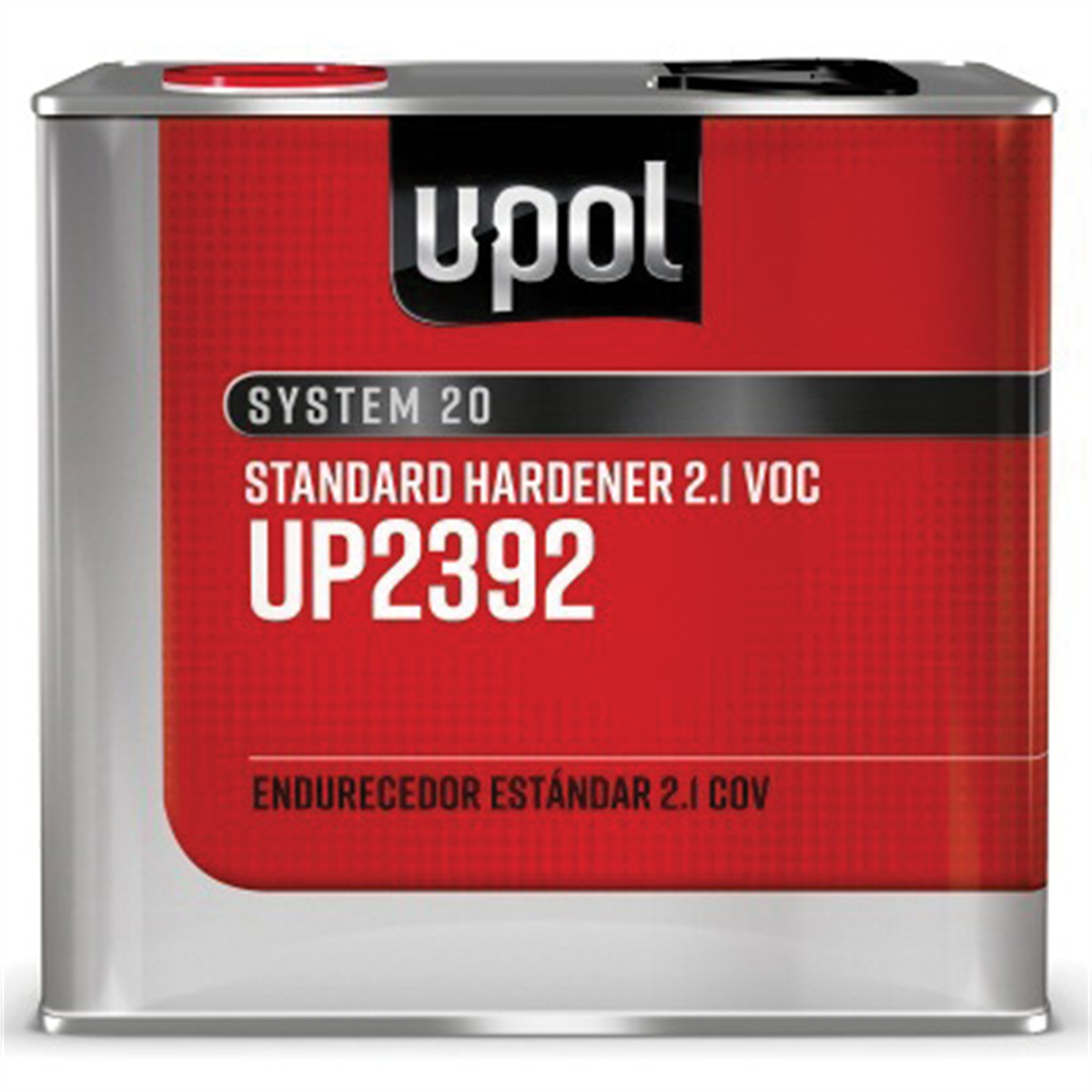 U Pol Products SYSTEM 20 UP2392 Standard Hardener, 2.5 L Tin, Clear, Liquid, Use With: 2.1 VOC 2K Primers and Clearcoats