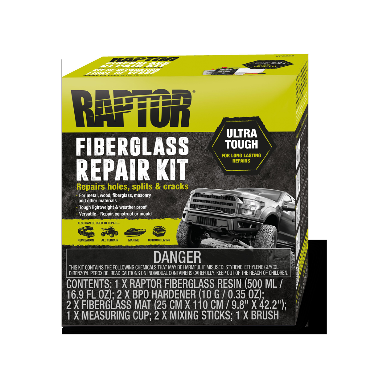 U Pol Products RAPTOR 5050 Fiberglass Repair Kit