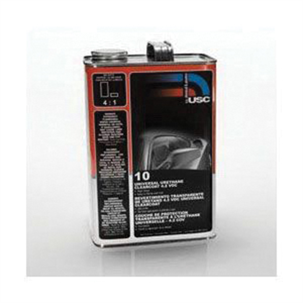 US Chemical 12-4 Fast Activator, 1 qt, Liquid, Use With: 10 Universal 4.2 VOC Urethane Clearcoat