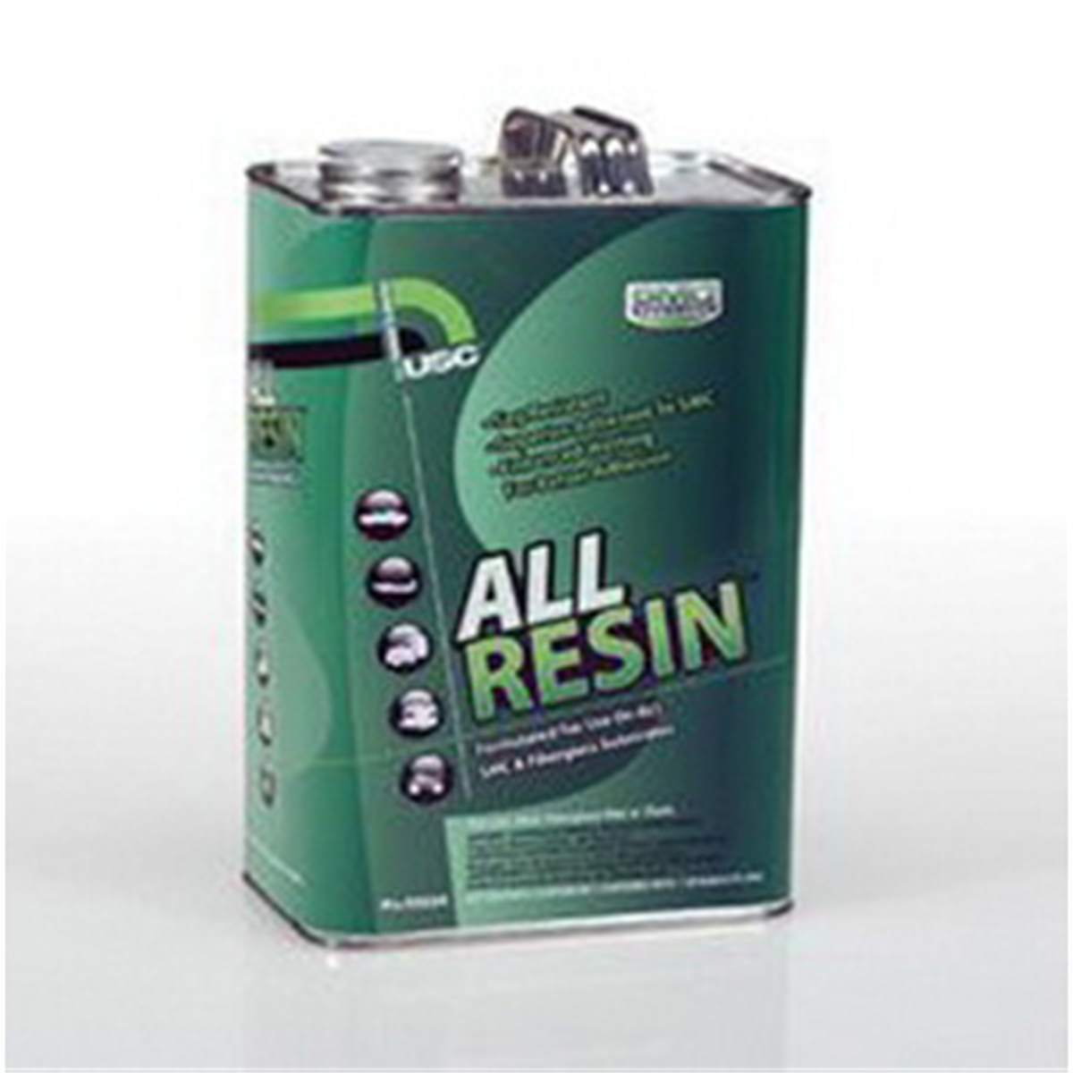 US Chemical 58215 All Resin, 1 qt Can, Amber, Liquid