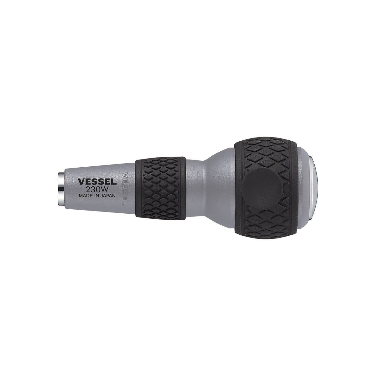 Vessel Tools No.230W Ball Grip Tang-Thru Interchangeable Drive Handle H1/4"
