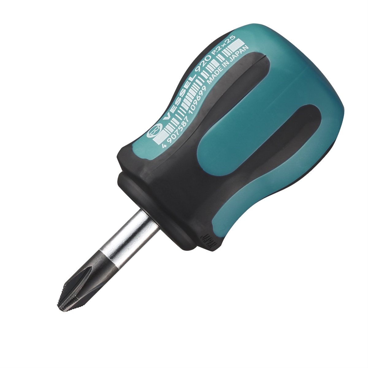Vessel Tools - MEGADORA Stubby Screwdriver PH2x25