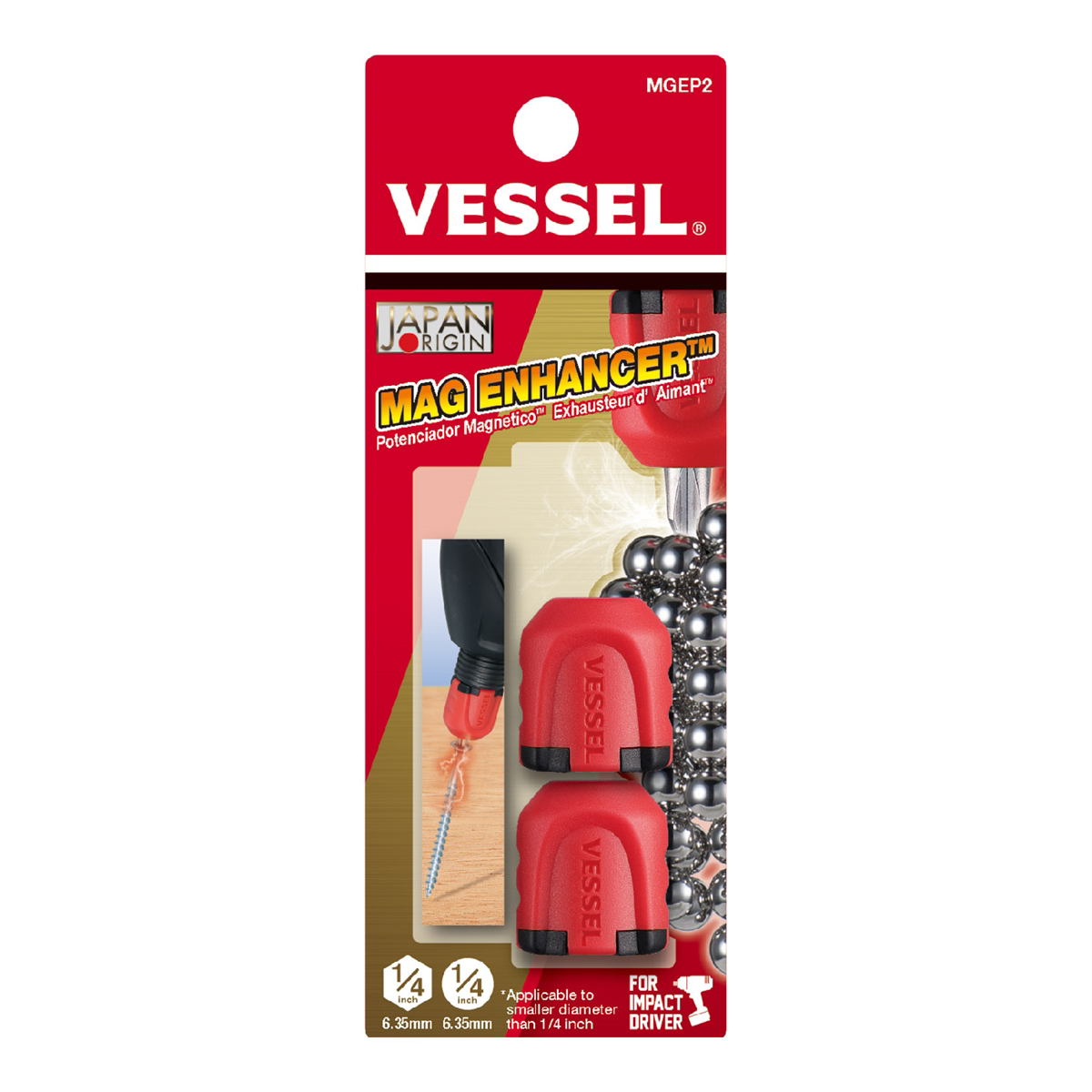 Vessel Tools Mag Enhancer 2pcs (Carded)