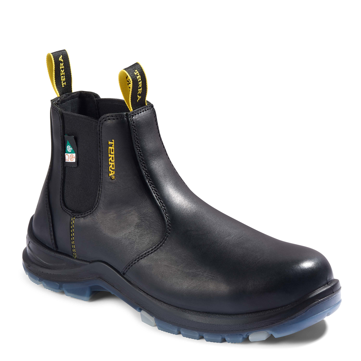 Workwear Outfitters Terra Murphy Chelsea Composite Toe EH Black Boot Size 11.5