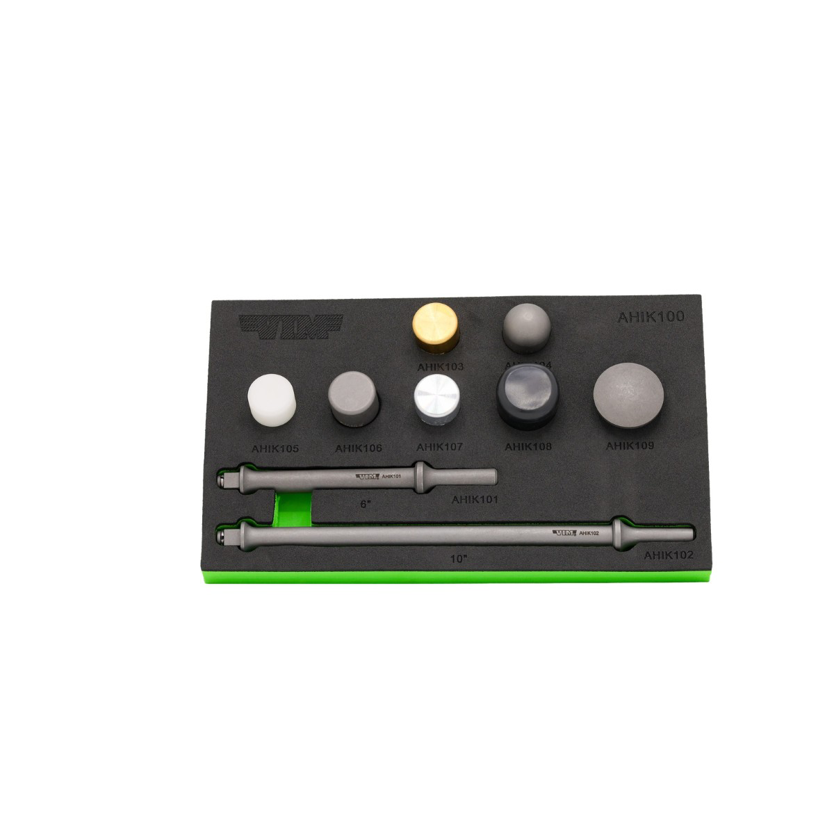 Vim Tools 9 Pc. Interchangeable Head Air Hammer Set