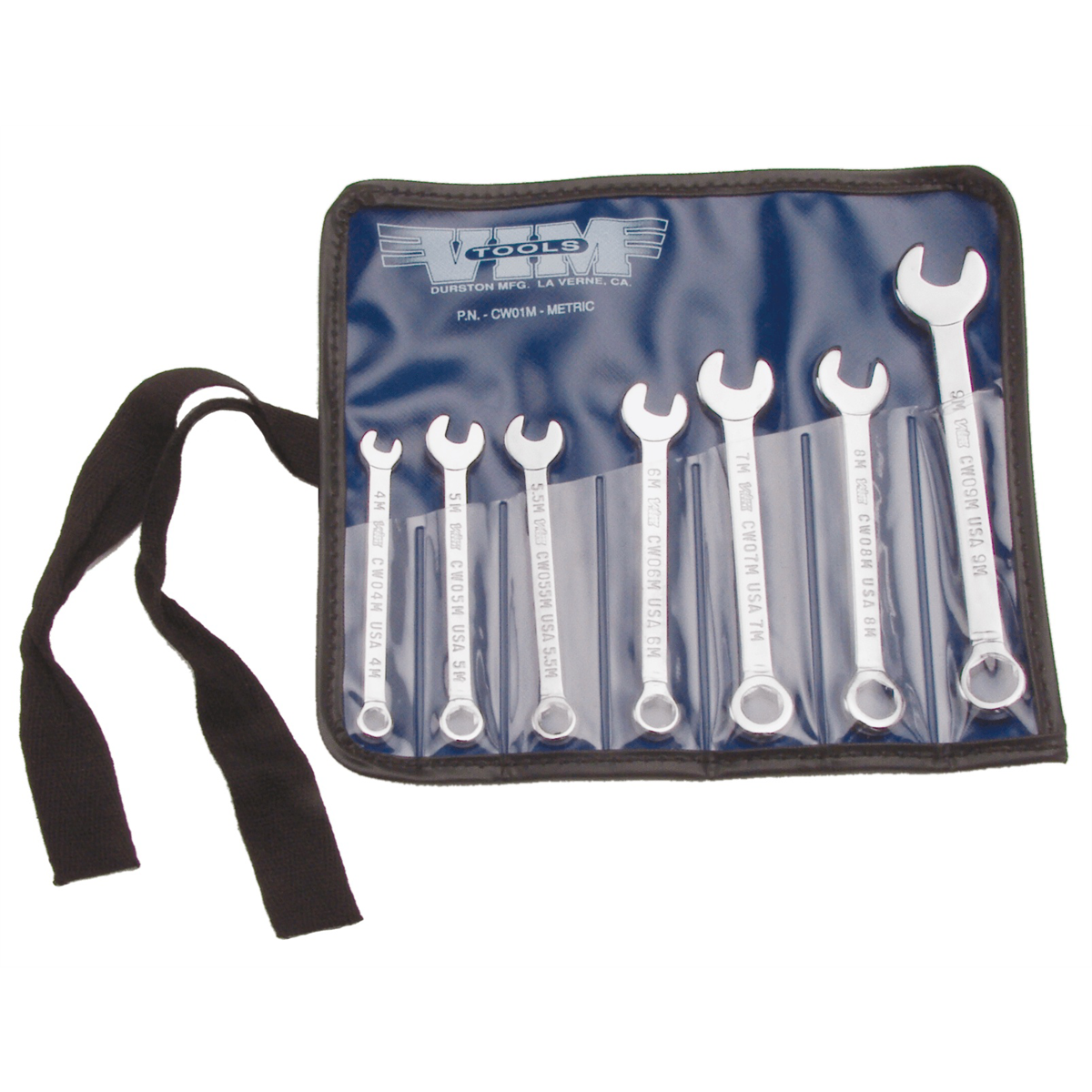 Vim Tools 8mm Combination Wrench. 6pt. Box Chrome