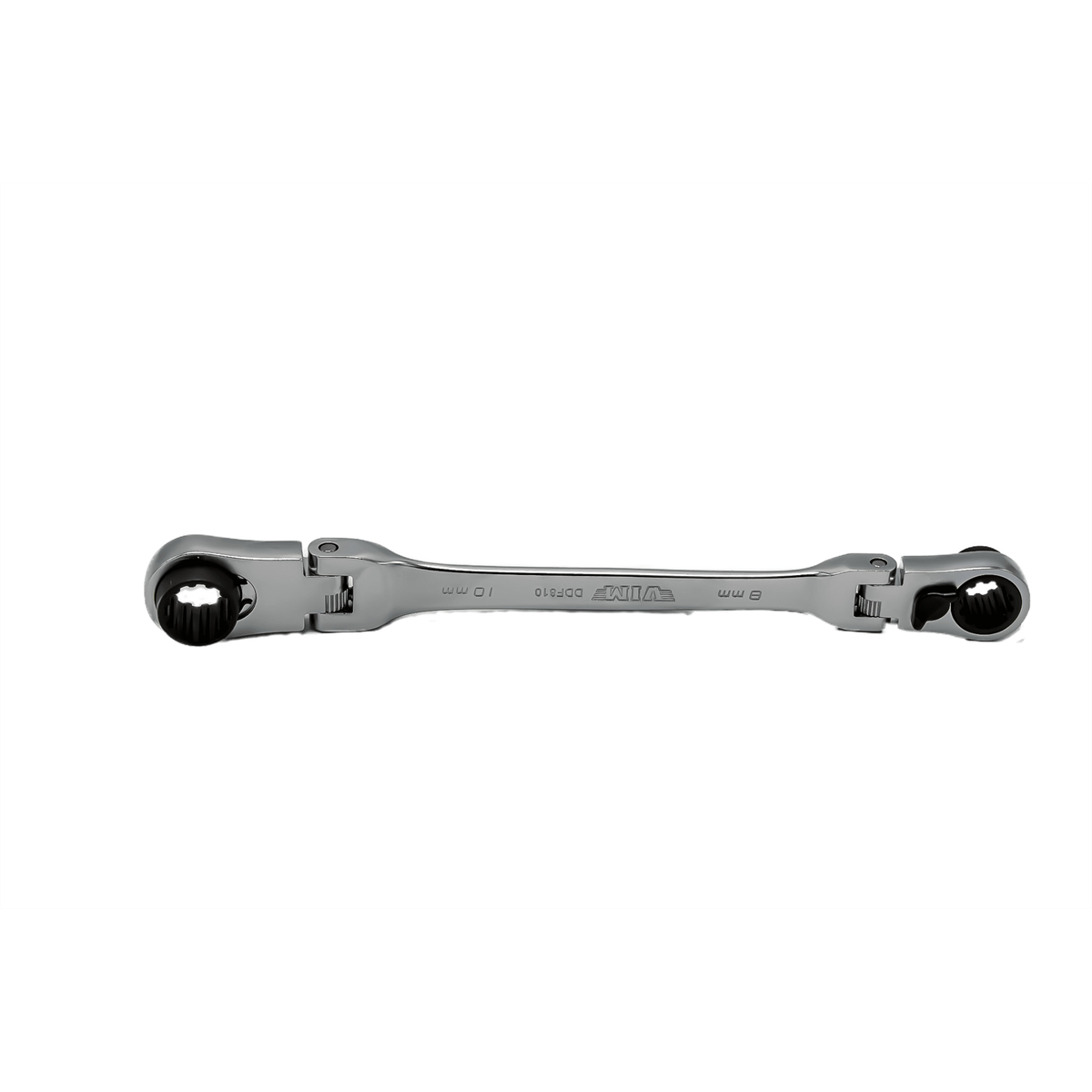 Vim Tools 8x10 Mm Double Deep Spline Flex Head Ratcheting Wrench