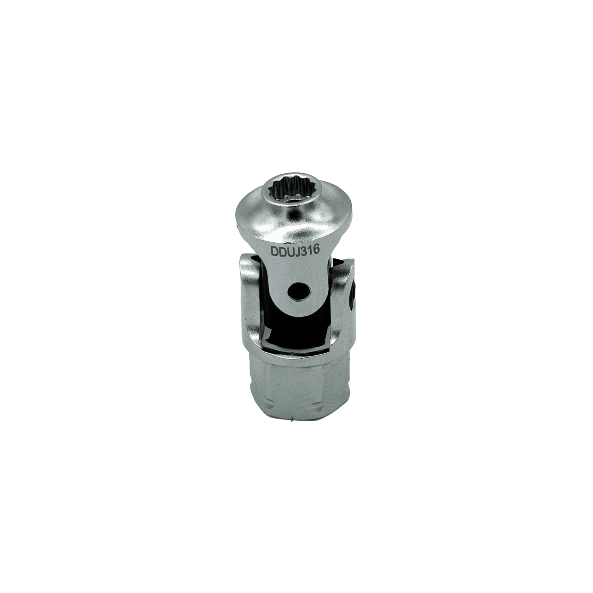 Vim Tools 3/16 Inch 12-pt Dual Drive Stubby Uj Sae Socket - 1/4 Inch X 11mm Drive