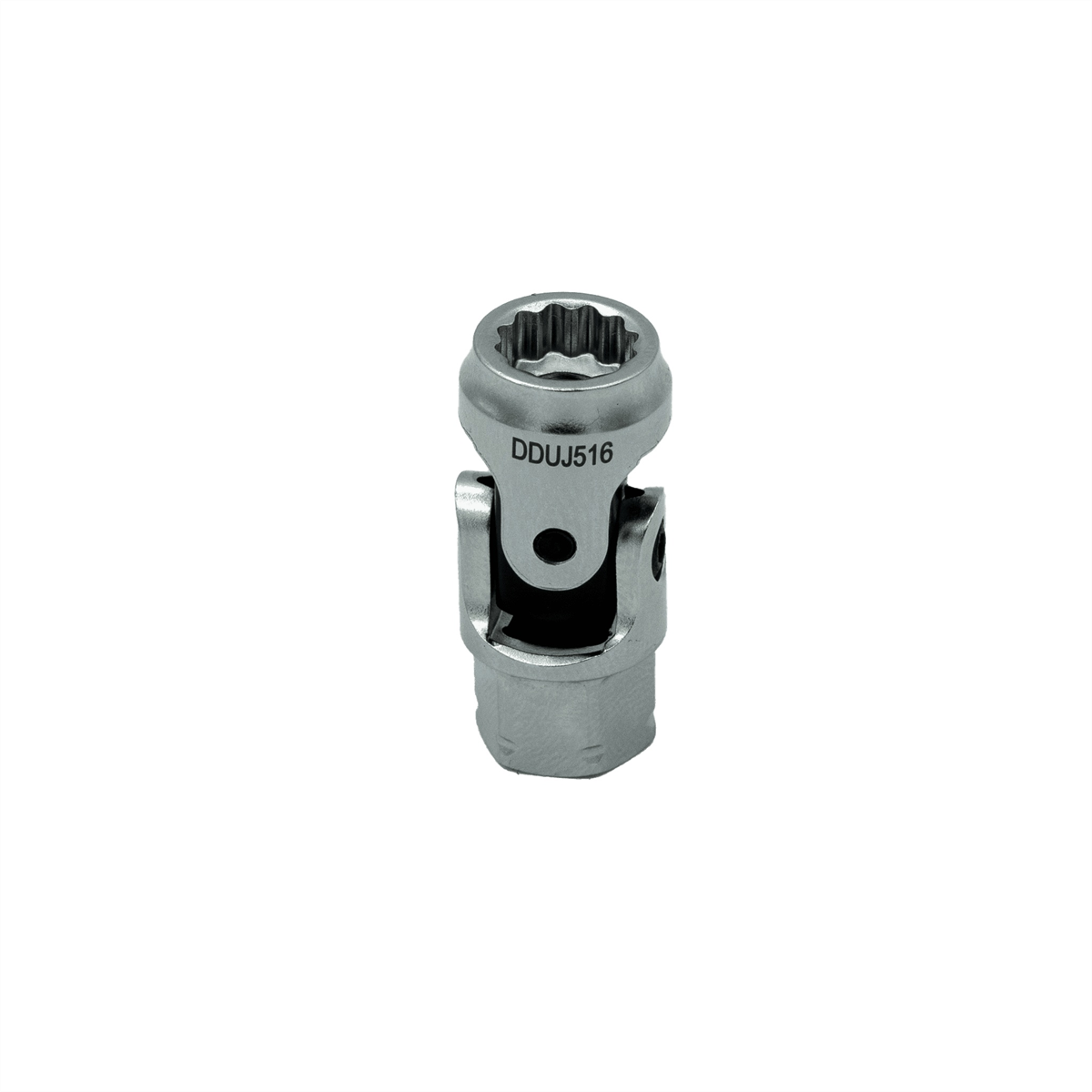 Vim Tools 5/16 Inch 12 Point Dual Drive Stubby Uj Sae Socket - 1/4 Inch X 11 Mm Drive
