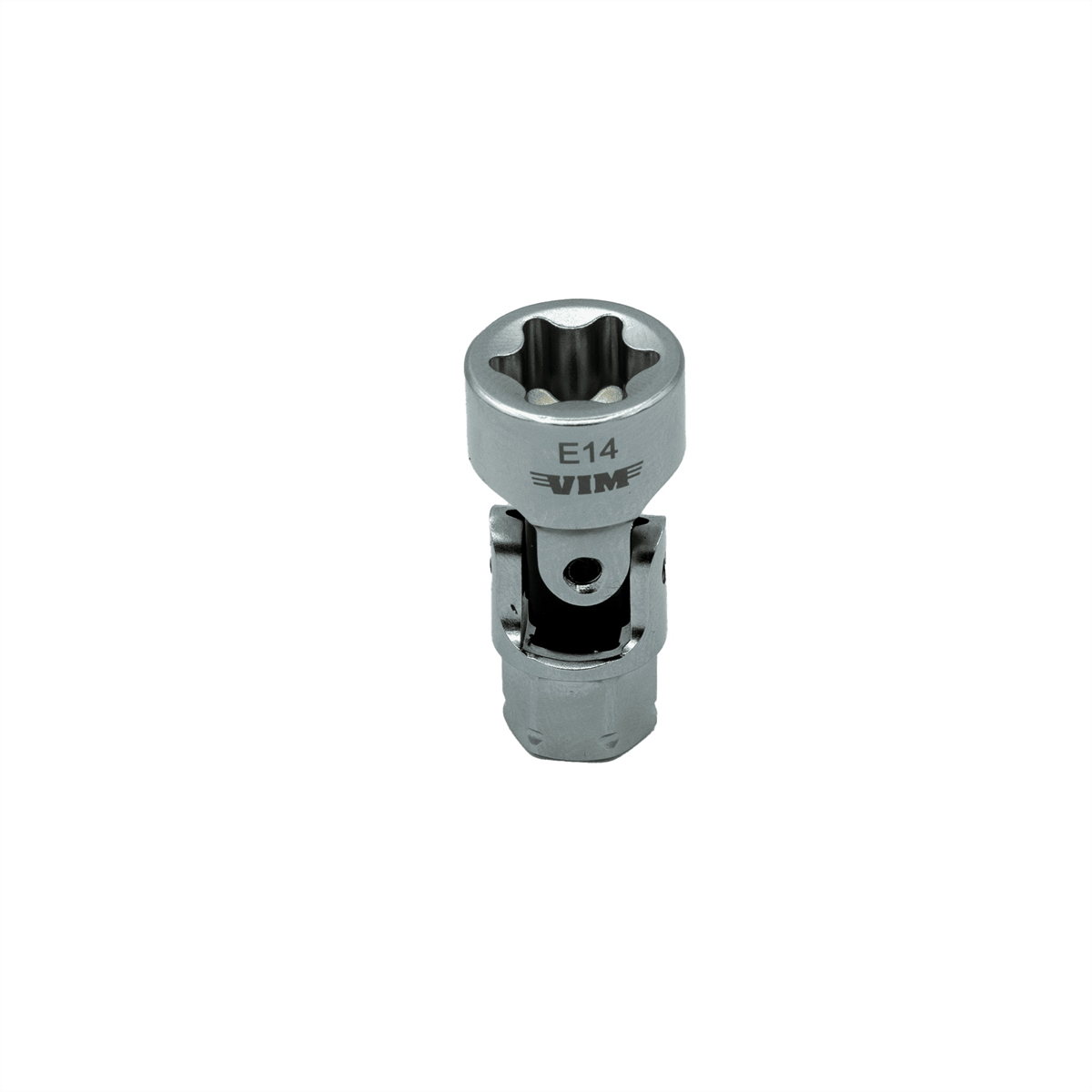 Vim Tools E14 Torx Dual Drive Stubby Uj Socket - 1/4 Inch X 11 Mm Drive