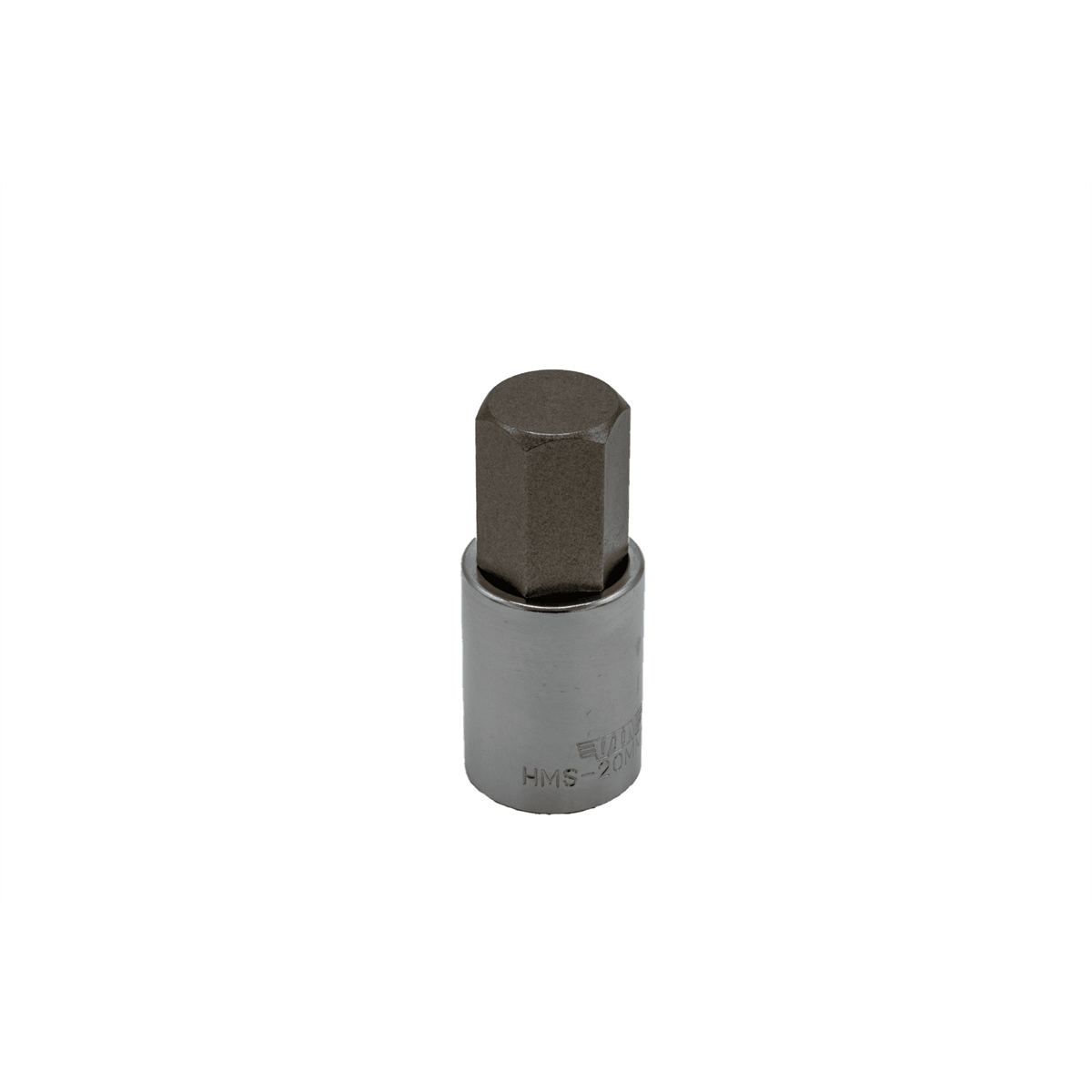 Vim Tools 20 Mm Hex Bit, Satin Chrome 1/2 Inch Square Drive Bit Holder