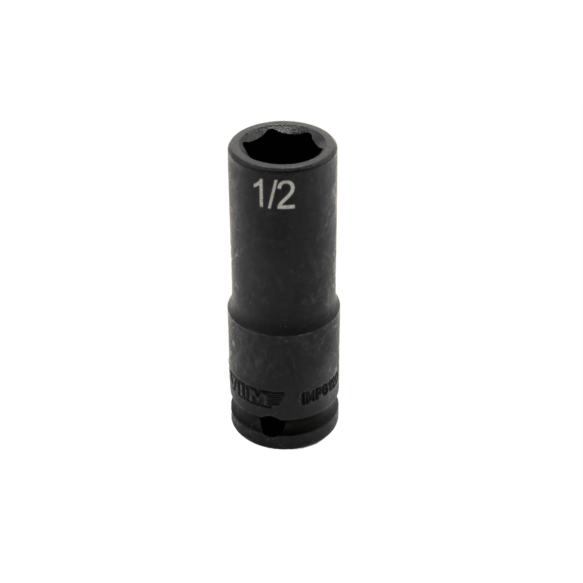 Vim Tools 1/2 Inch X 3/8 Inch Drive Sae Cr-mo Impact Socket - Deep