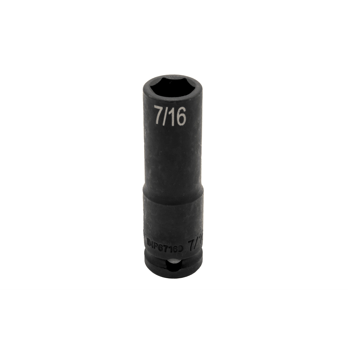 Vim Tools 7/16 Inch X 3/8 Inch Drive Sae Cr-mo Impact Socket - Deep