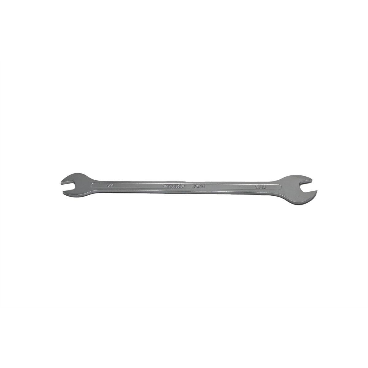 Vim Tools Sae Flat Thin Wrench, Double Open End, 1/4 Inch X 5/16