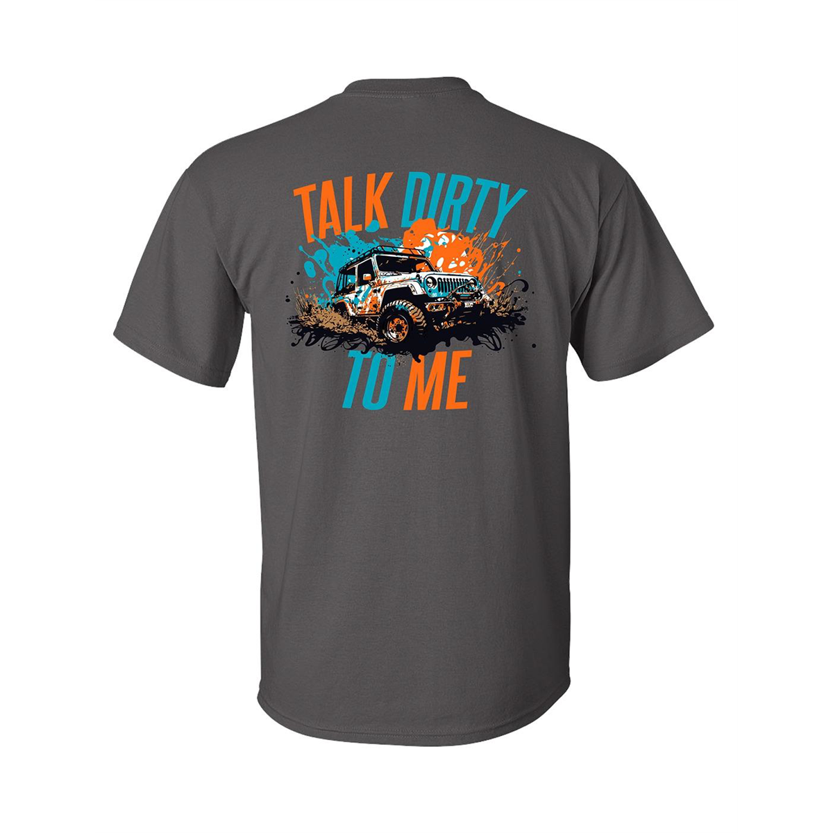 VIM Tools VIM TALK DIRTY TO ME T SHIRT (CHARCOAL)- LARGE