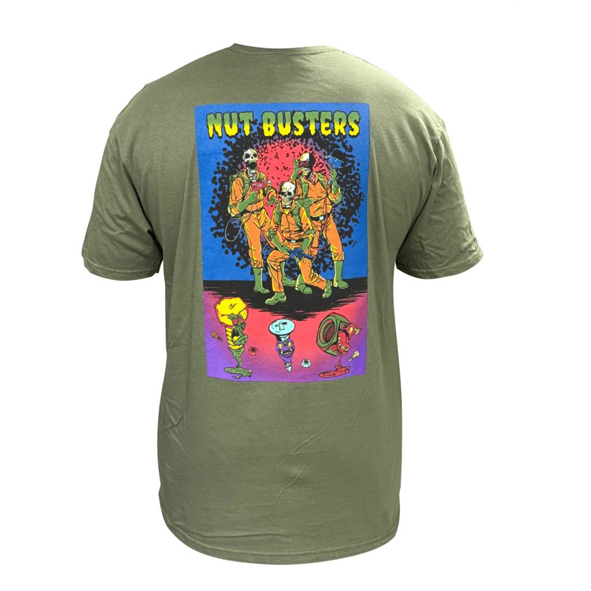 VIM Tools 2X TOOL LIFE NUT BUSTER SHIRT MILITARY GREEN ..
