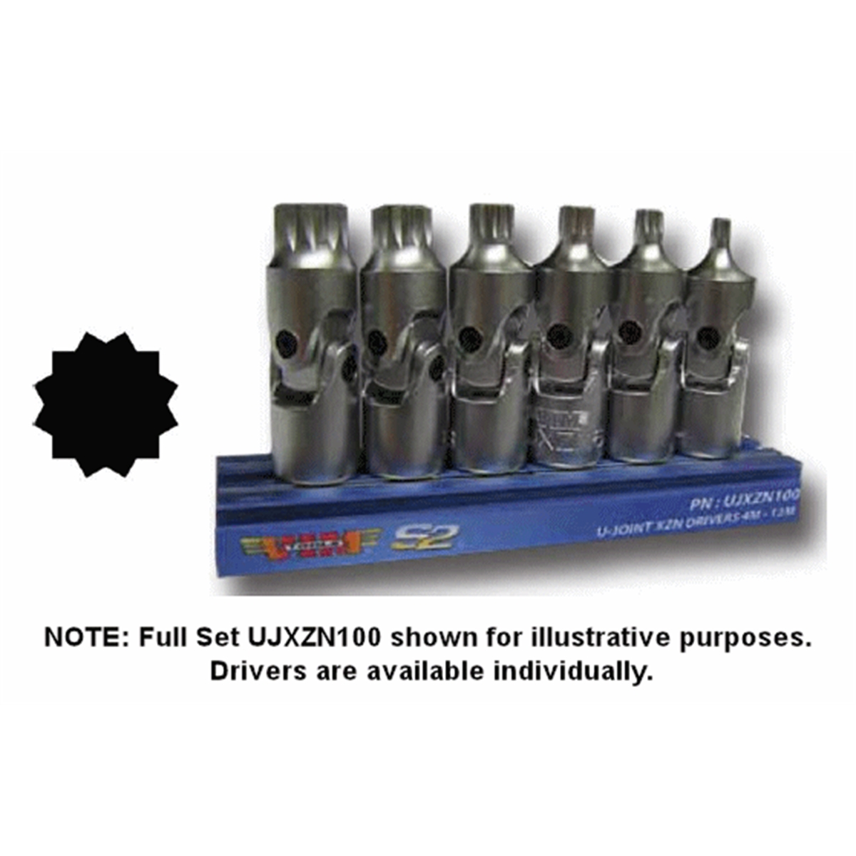VIM TOOLS 12Mm Triple Square Univ Socket