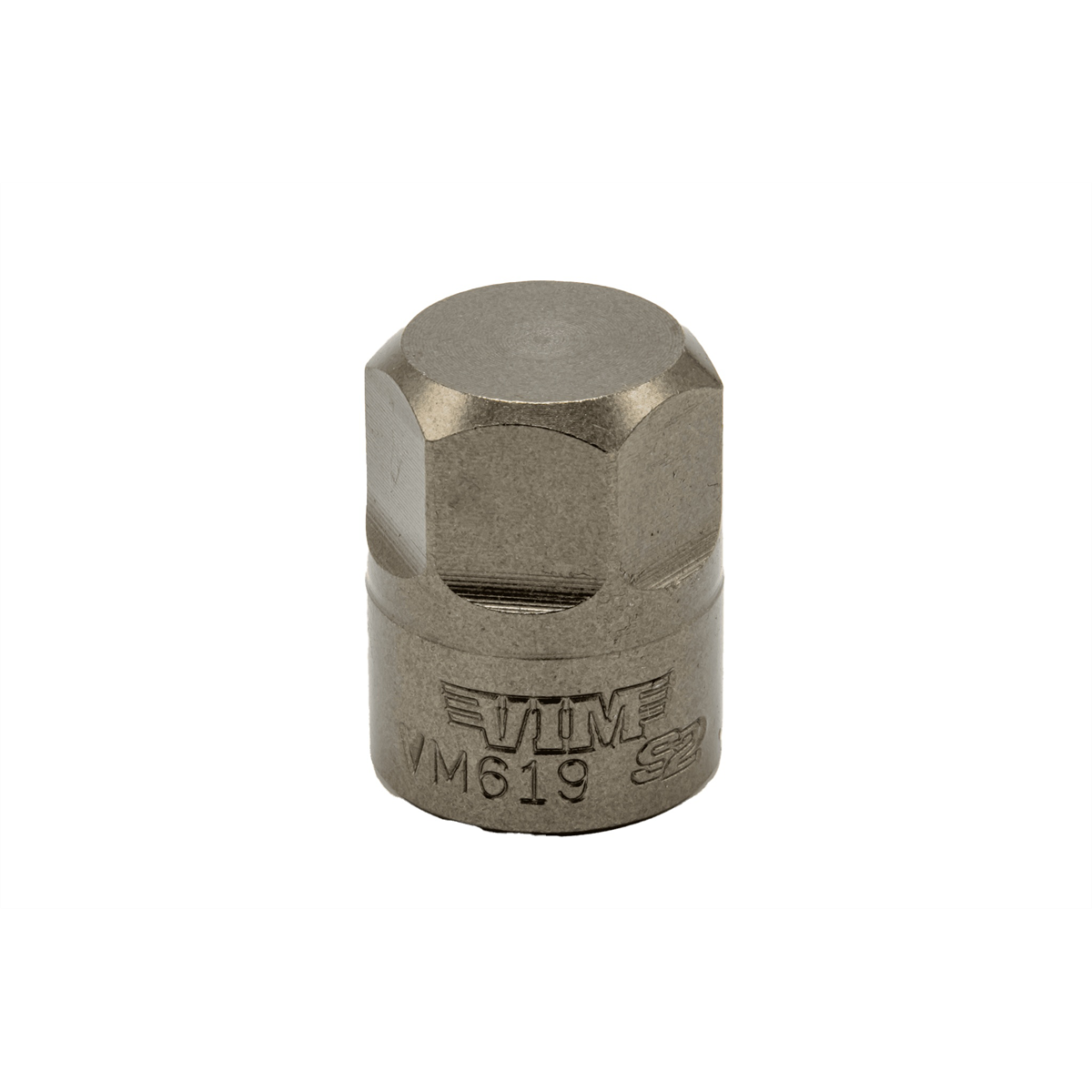 Vim Tools 19 Mm Stubbie One Piece Impact Driver, S2 Steel, 1 .1 Oal (28 Mm)