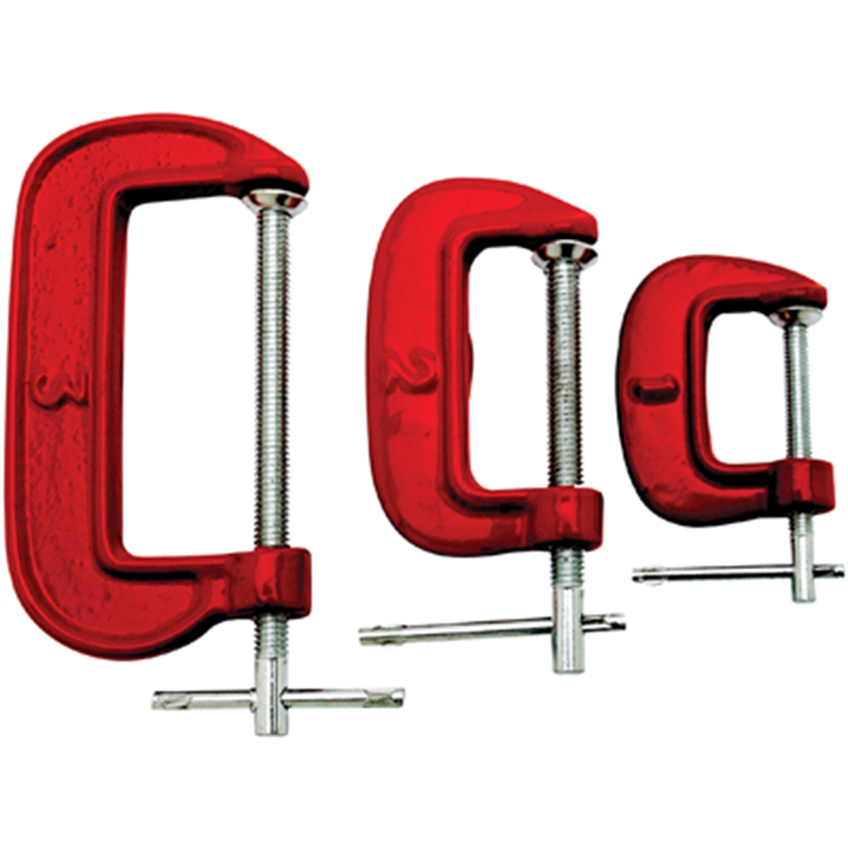 Wilmar Corp. / Performance Tool 3 Piece C-Clamp Set